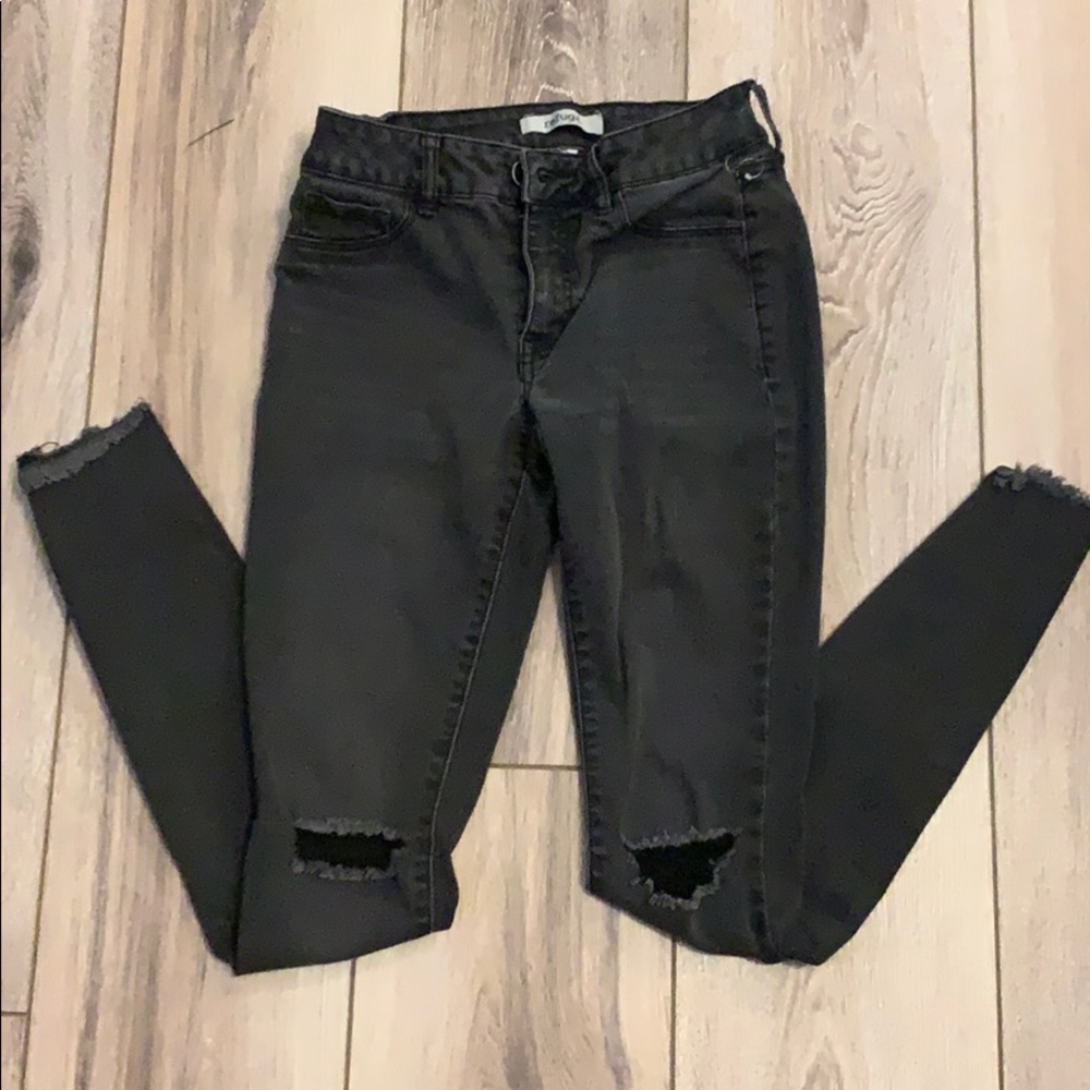 Refuge black jeans